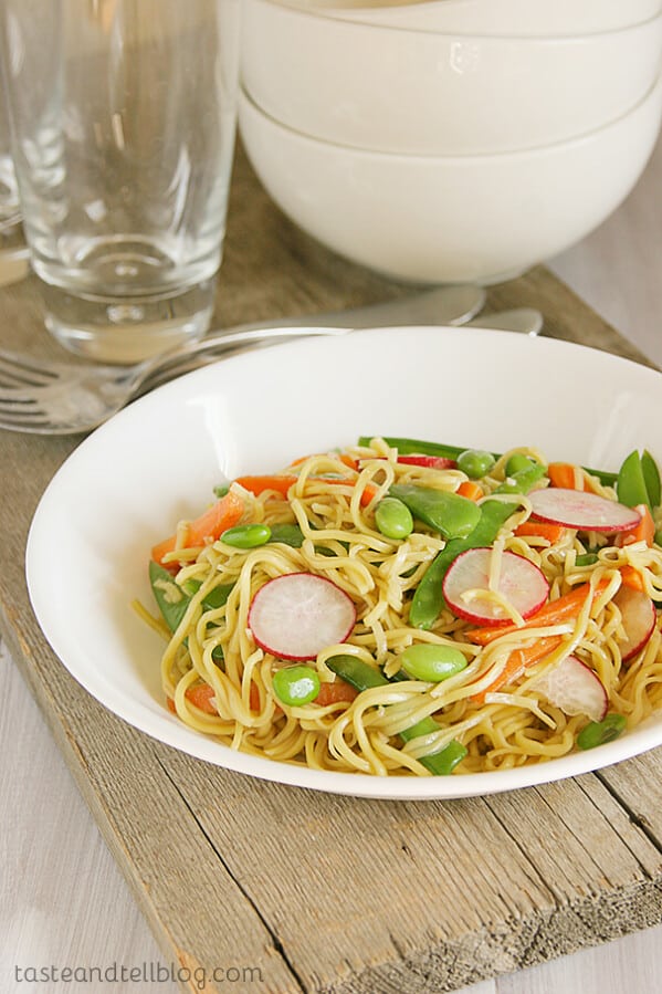 Soba Salad with Soy-Wasabi Vinaigrette