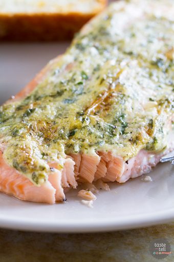 Pan Fried Salmon with Remoulade - Taste and Tell