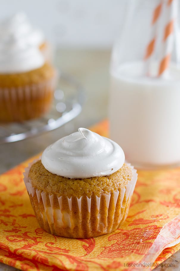 Recipe for Pumpkin Cheesecake Cupcakes