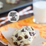 Orange-Chocolate Chip Cookies from www.tasteandtellblog.com