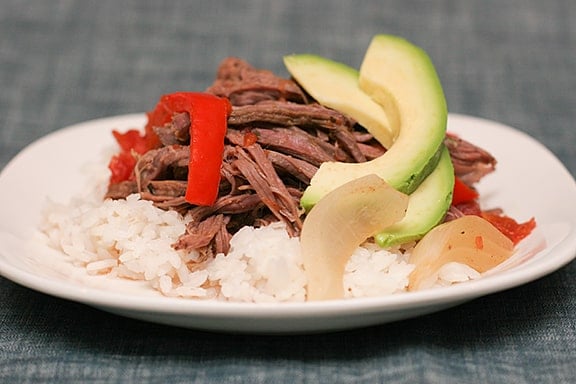 Cuban Braised Beef and Peppers | www.tasteandtellblog.com