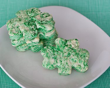 St. Patrick's Day Biscuits | www.tasteandtellblog.com