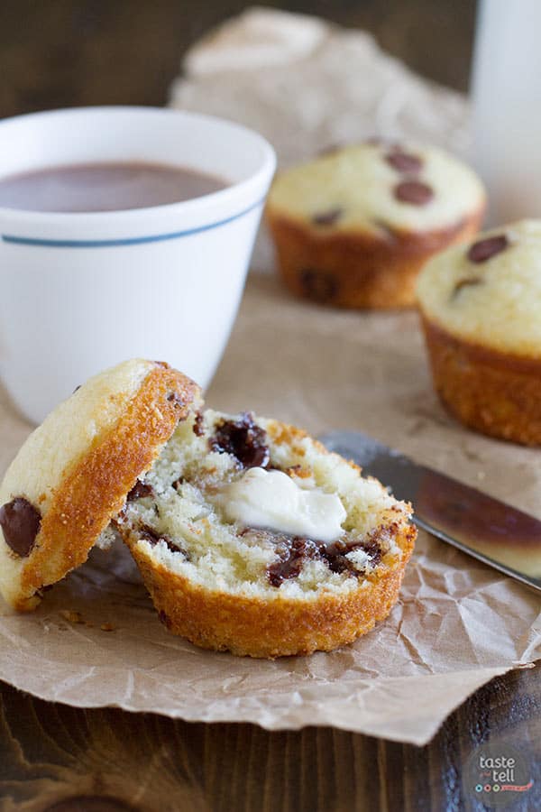 Chocolate Chip Muffin Recipe Taste and Tell