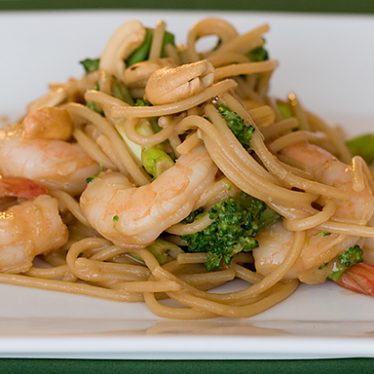 Thai Shrimp and Noodles | www.tasteandtellblog.com