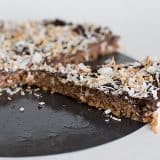 Chocolate Marshmallow Crunch Tart | www.tasteandtellblog.com