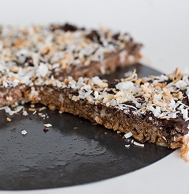 Chocolate Marshmallow Crunch Tart | www.tasteandtellblog.com