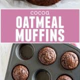 How to make Cocoa Oatmeal Muffins