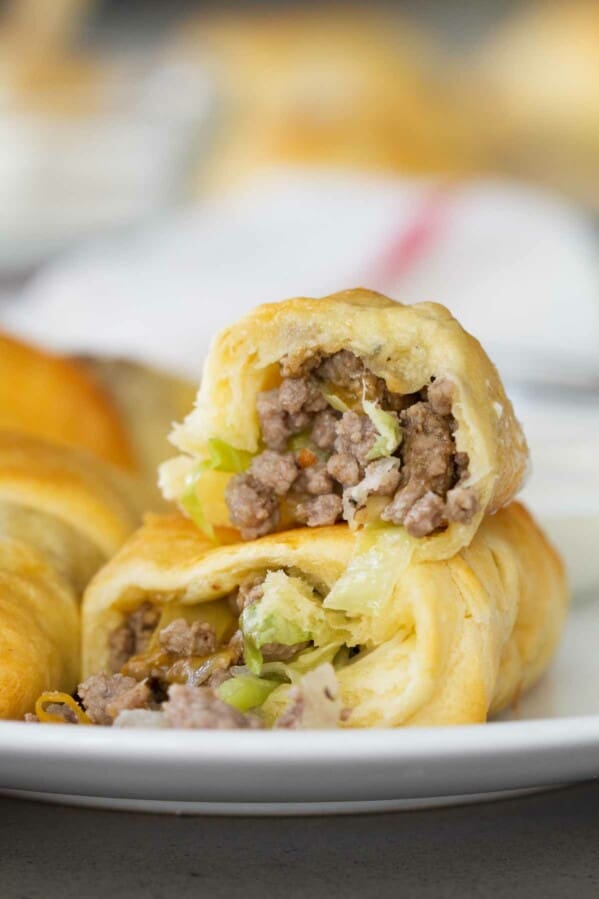 inside view of Cabbage and Beef Bundles