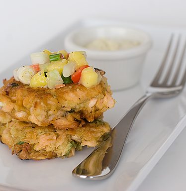 Curried Salmon Cakes | www.tasteandtellblog.com