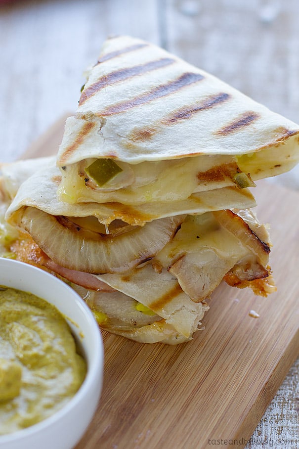 Quesadillas with a Cuban twist - Cuban Quesadilla Recipe