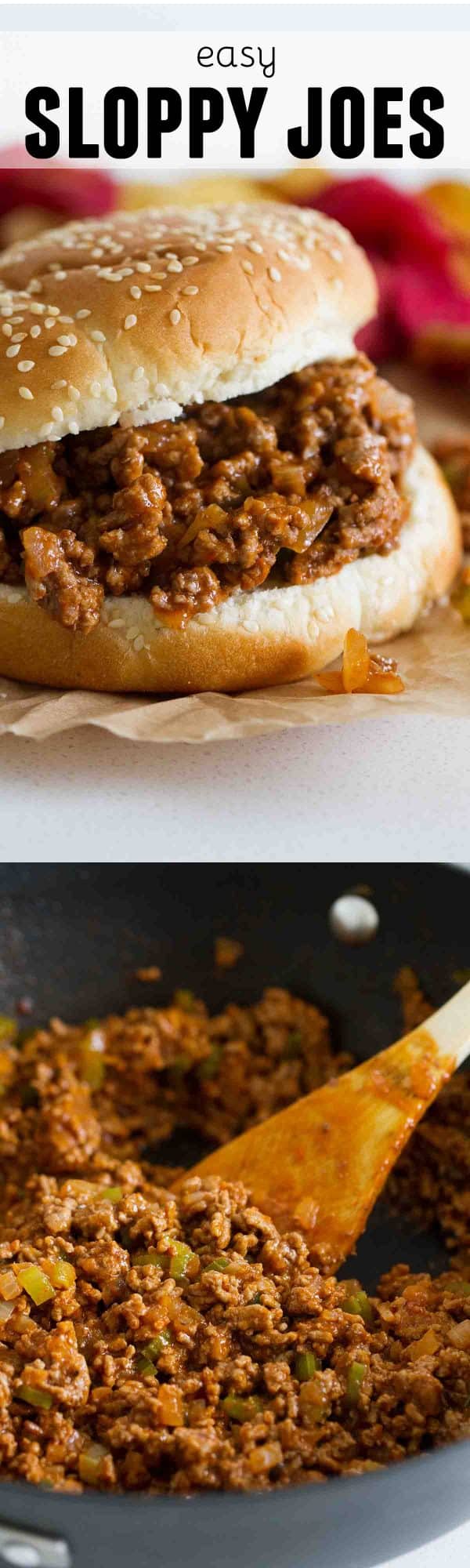 Easy Sloppy Joes Taste and Tell