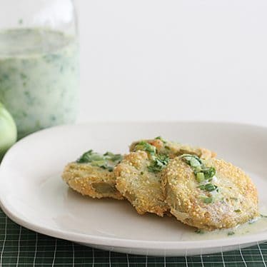 Fried Green Tomatoes | www.tasteandtellblog.com