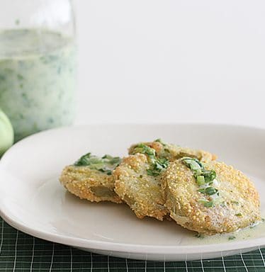 Fried Green Tomatoes | www.tasteandtellblog.com