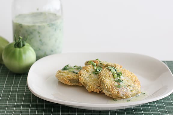 Fried Green Tomatoes | www.tasteandtellblog.com