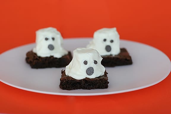 Boo Brownies | www.tasteandtellblog.com