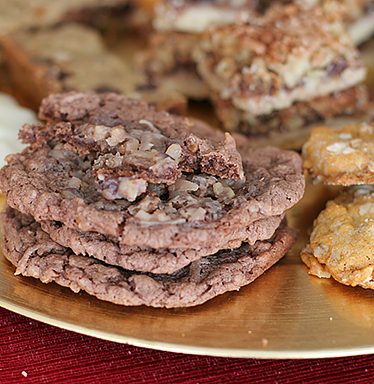 German Chocolate Thumbprint Cookies | www.tasteandtellblog.com