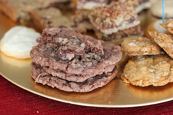 German Chocolate Thumbprint Cookies | www.tasteandtellblog.com