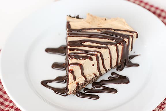 Peanut Butter Pie with Cookie Crust | www.tasteandtellblog.com