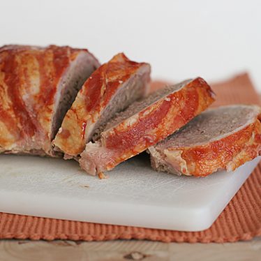 Bacon Wrapped Meatloaf | www.tasteandtellblog.com