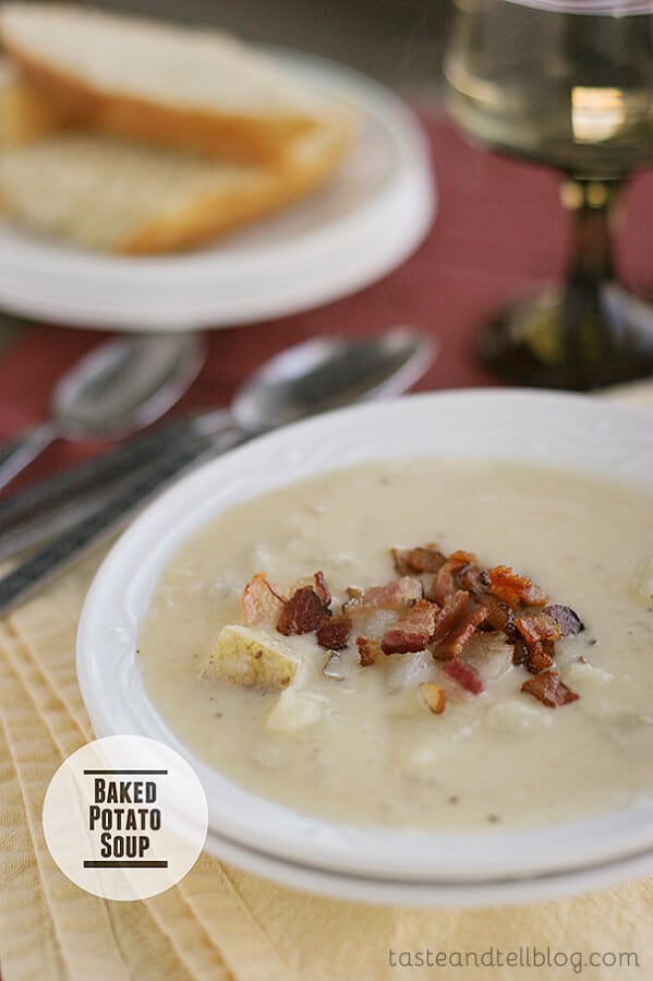 Baked Potato Soup | Taste and Tell