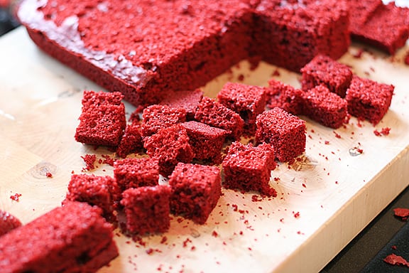Red Velvet and Strawberry Trifle | www.tasteandtellblog.com