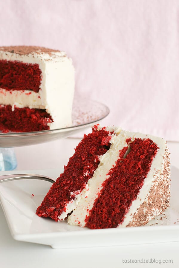 Red Velvet Cheesecake Cake