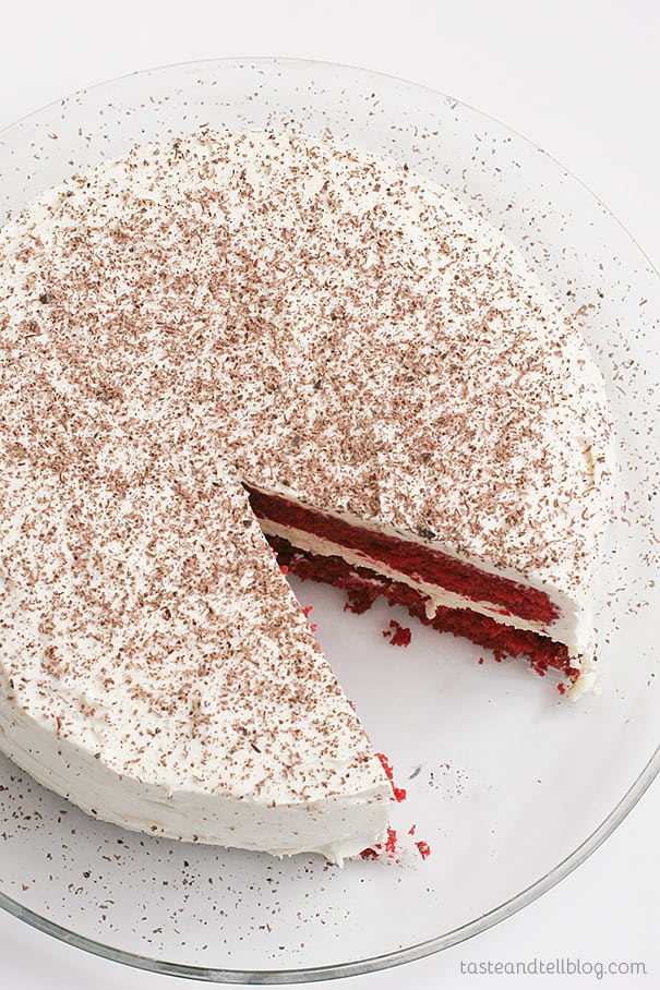 Recipe for Red Velvet Cheesecake Cake