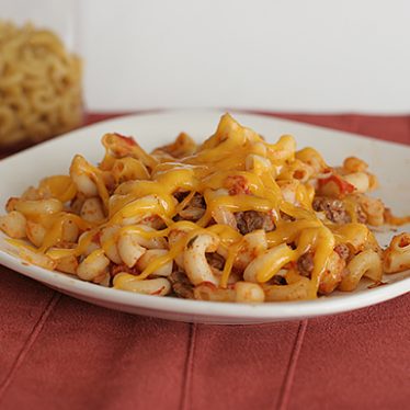 Taco Macaroni and Cheese on Taste and Tell