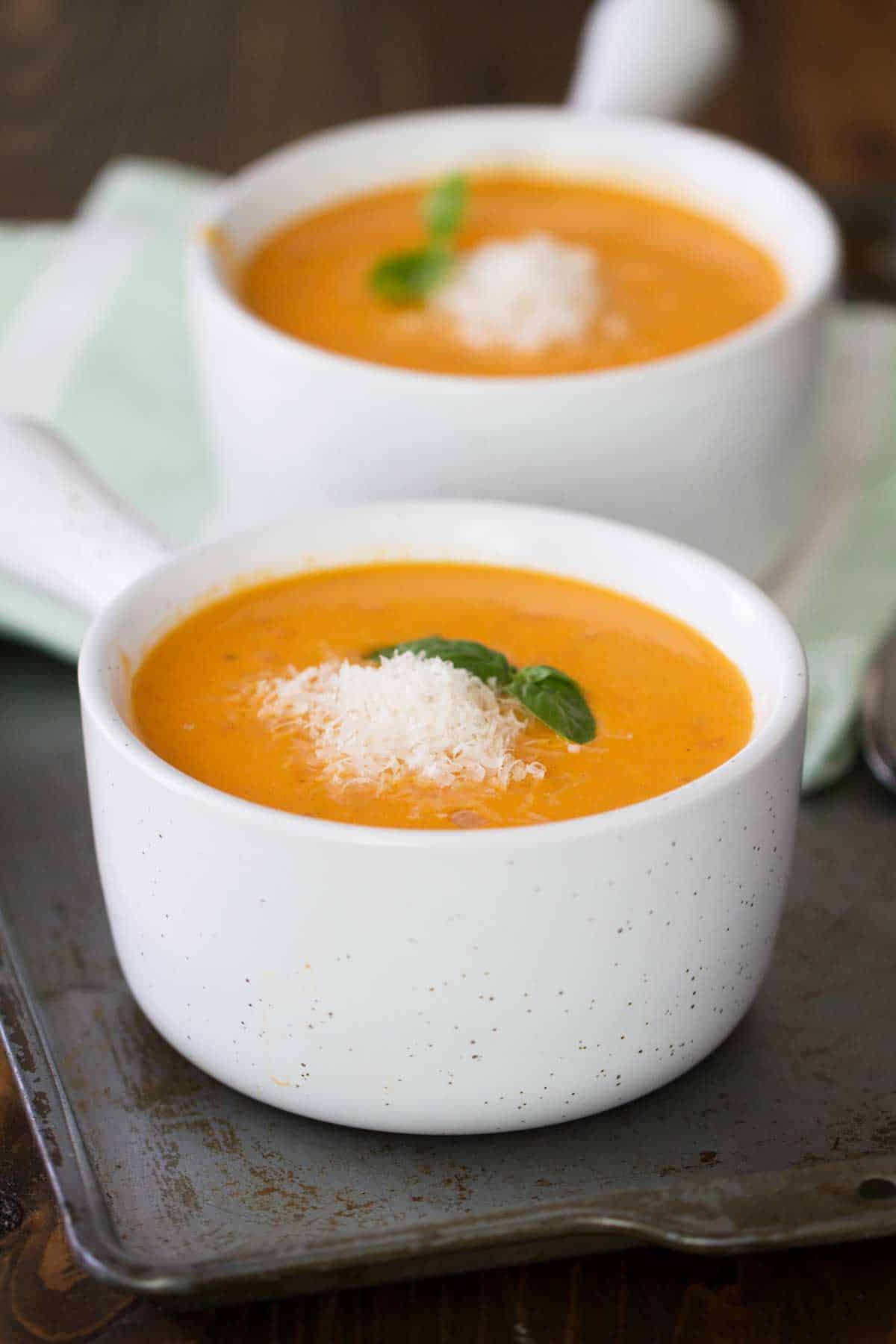 Creamy Tomato Soup Taste and Tell
