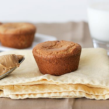 Peanut Butter Muffins | www.tasteandtellblog.com