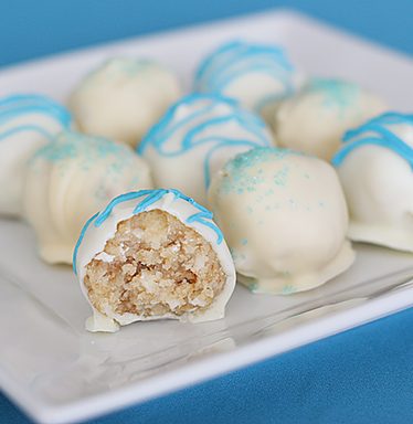 Coconut Cake Truffles | www.tasteandtellblog.com