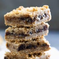 Carmelitas stacked on top of each other.