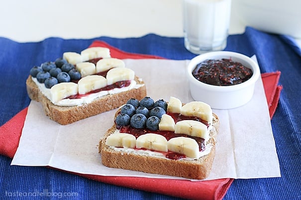 4th of July Toast | www.tasteandtellblog.com