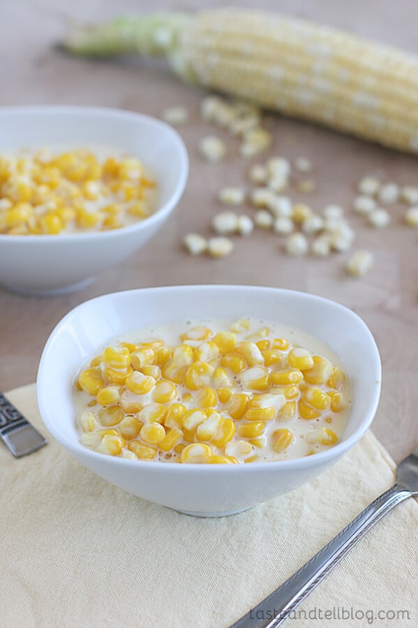 Creamed Corn | Taste and Tell