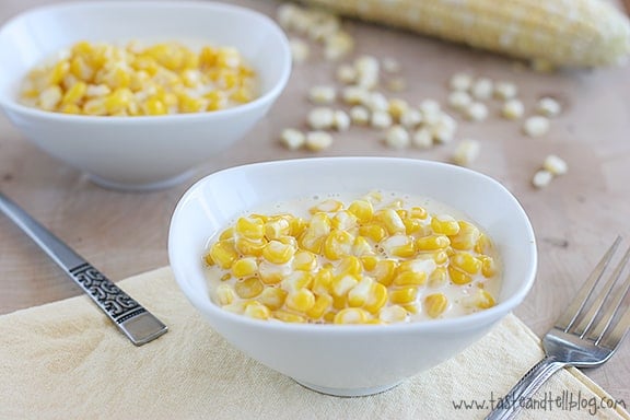 Creamed Corn | Taste and Tell