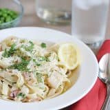 Lemon Scented Carbonara on Taste and Tell