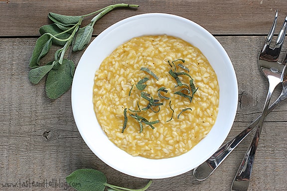 Butternut Squash Risotto | www.tasteandtellblog.com