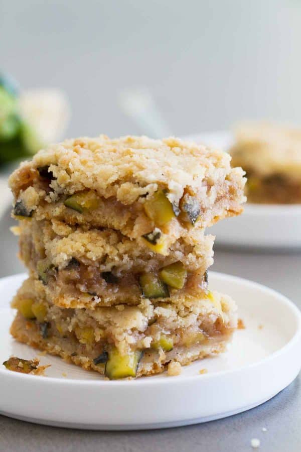 Zucchini Cobbler Bars Taste and Tell