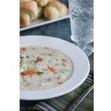 Creamy Wild Rice and Turkey Soup | www.tasteandtellblog.com