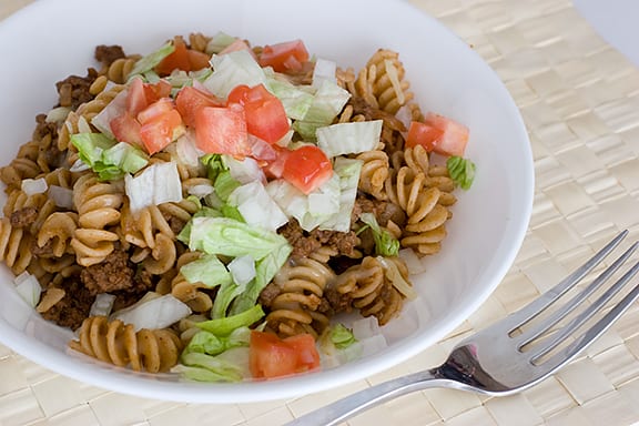 Taco Pasta Toss