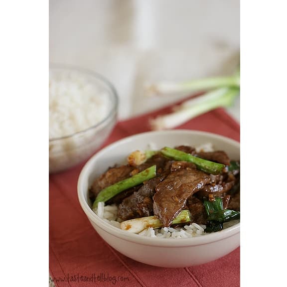 Mongolian Beef | www.tasteandtellblog.com