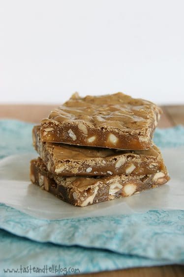 Lotus Blondies | www.tasteandtellblog.com