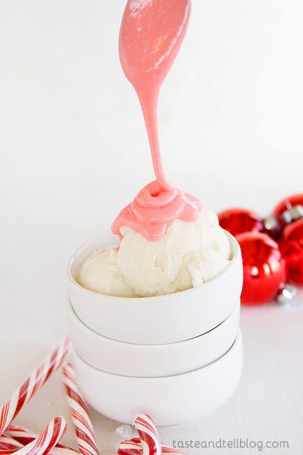 Peppermint Marshmallow Sauce Taste and Tell