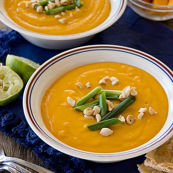 Thai Butternut Squash Soup | www.tasteandtellblog.com