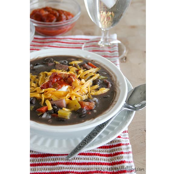 Black bean and ham soup discount
