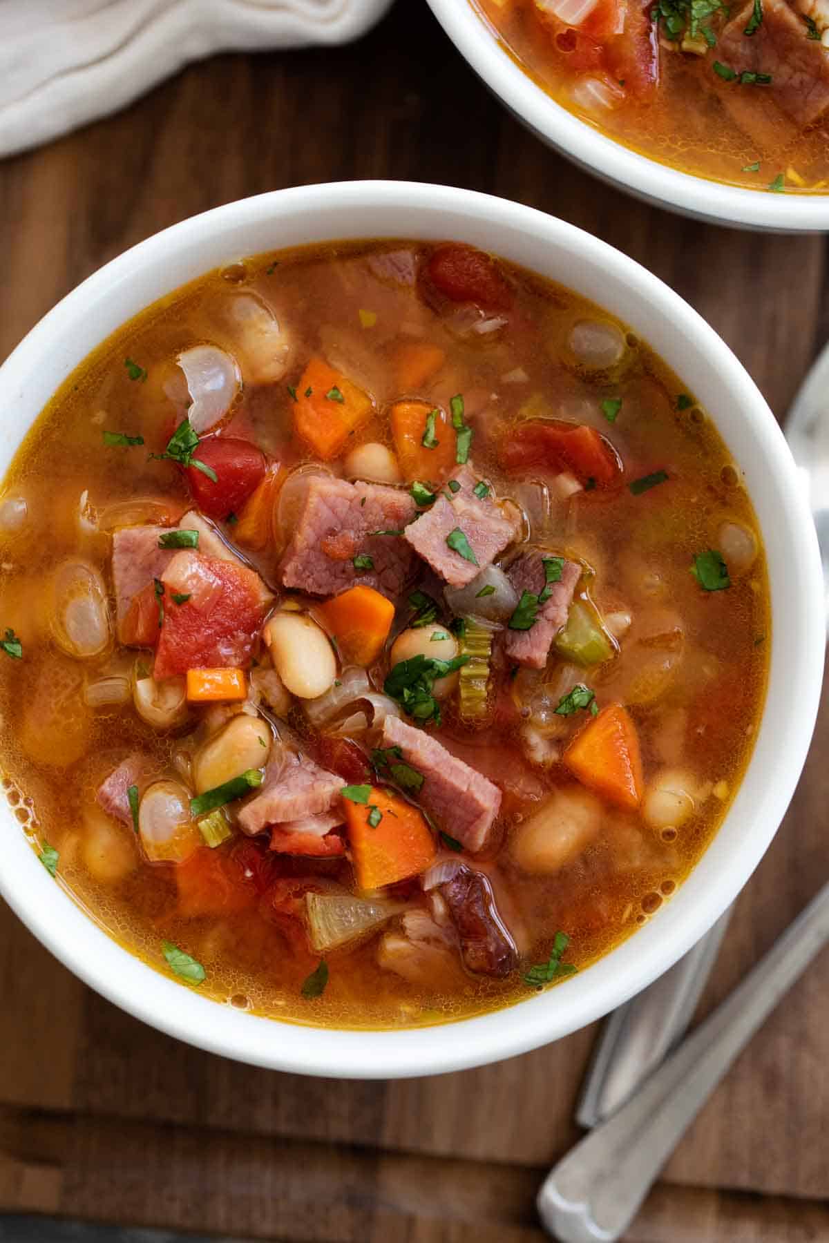 Bean Soup Recipe With Ham Bone And Tomatoes