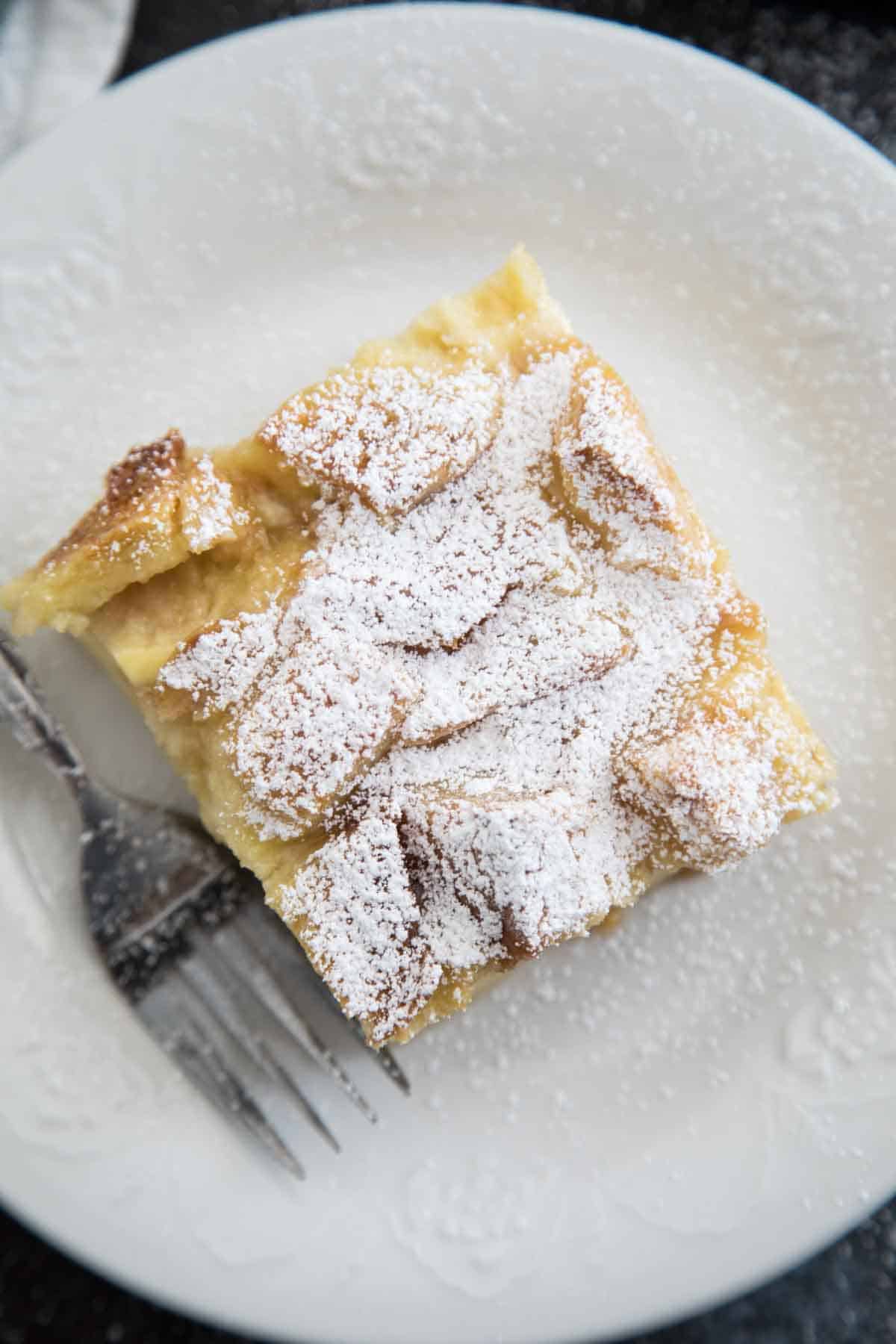 slice of Baked French Toast Casserole