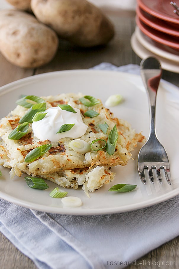 Crispy Hash Brown Waffles | Taste and Tell