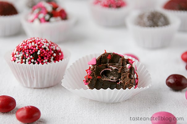 Raspberry Surprise Chocolate Truffles recipe
