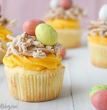 Bird's Nest Cupcakes | www.tasteandtellblog.com